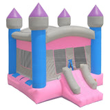 Commercial Princess Castle Bounce House with Blower by Inflatable HQ