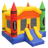 Commercial Crayon Castle Bounce House by Inflatable HQ