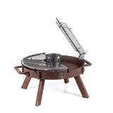 Fogues Tx Alamo Pro 120 Open Fire Argentine Wood and Charcoal Grill - Txalamoproox