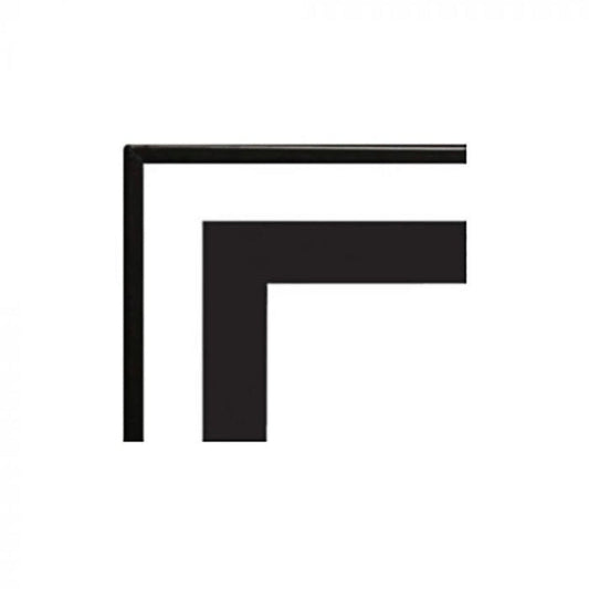 Beveled Frame Black 72" - HMFAF72BL