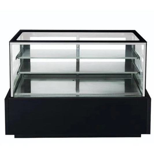 Dukers DDM72R 72" Refrigerated Straight Glass Bakery Display Case - DDM72R