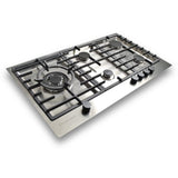 Kleenmaid GCT9030 90cm Stainless Steel Gas Cooktop