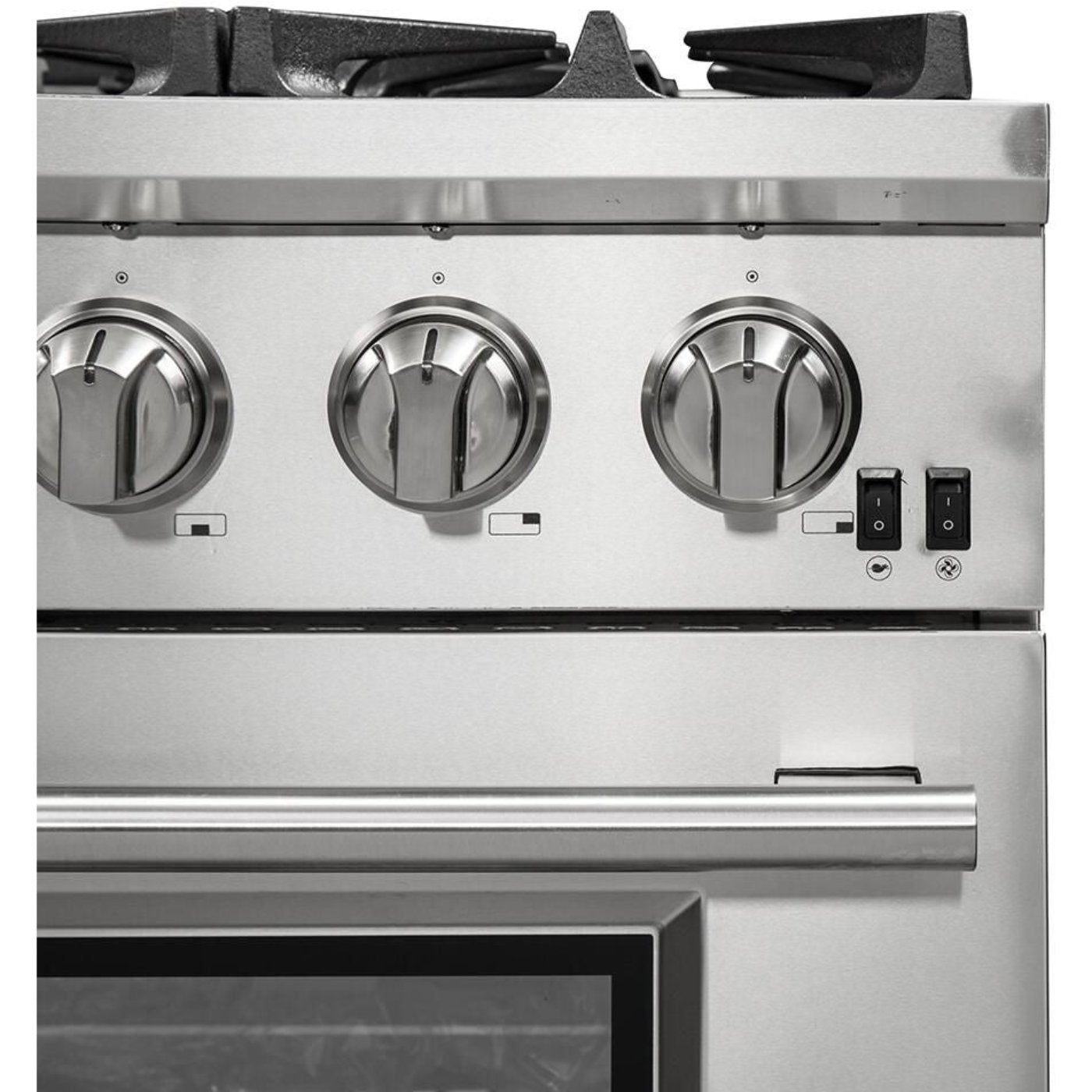 Forno 36″ Pro Series Capriasca Gas Burner / Electric Oven in Stainless Steel 6 Italian Burners, FFSGS6187-36