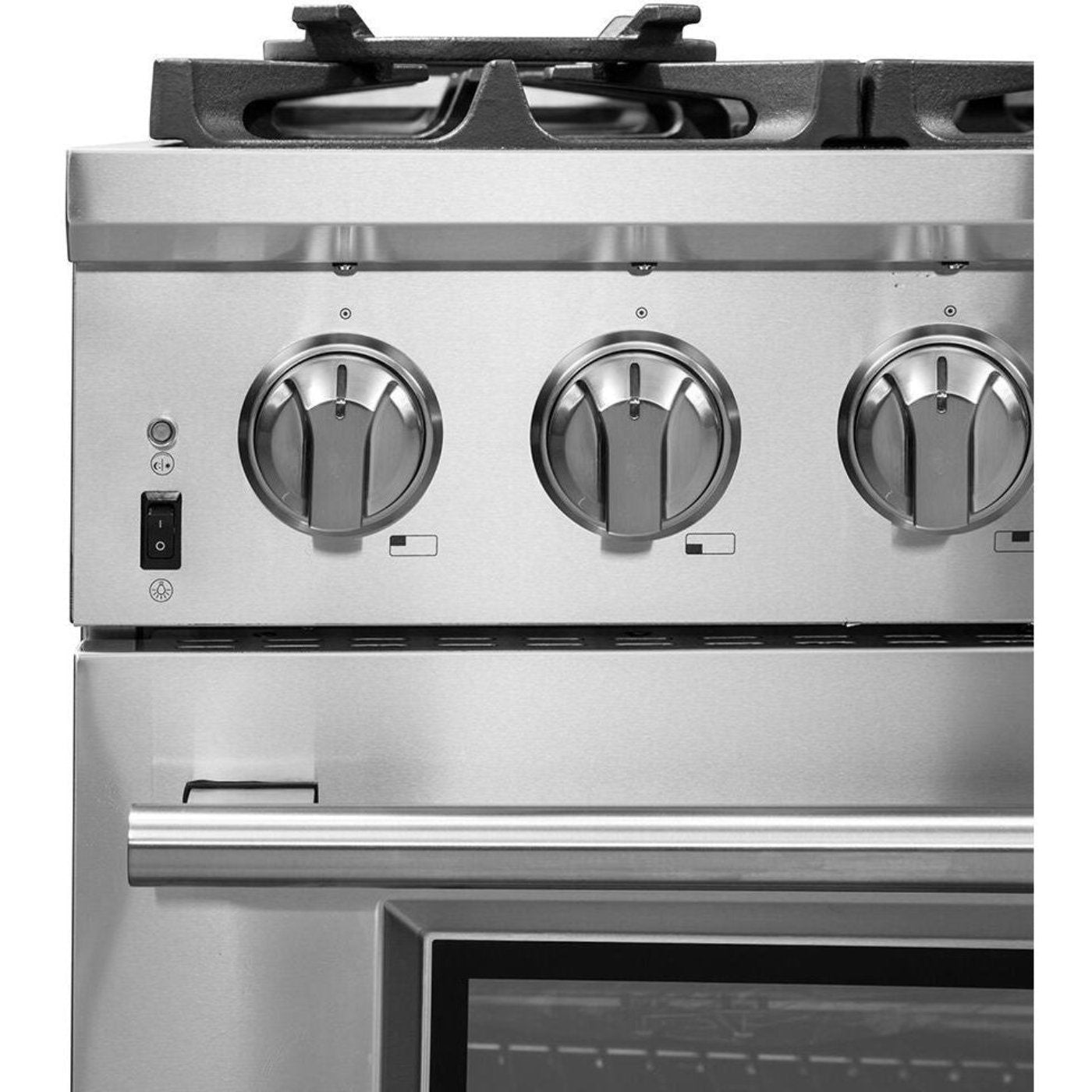 Forno 36″ Pro Series Capriasca Gas Burner / Electric Oven in Stainless Steel 6 Italian Burners, FFSGS6187-36