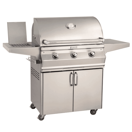 Fire Magic Aurora A540S 30-Inch Propane Gas Grill With Side Burner And Analog Thermometer - A540S-7EAP-62 - Fire Magic Grills