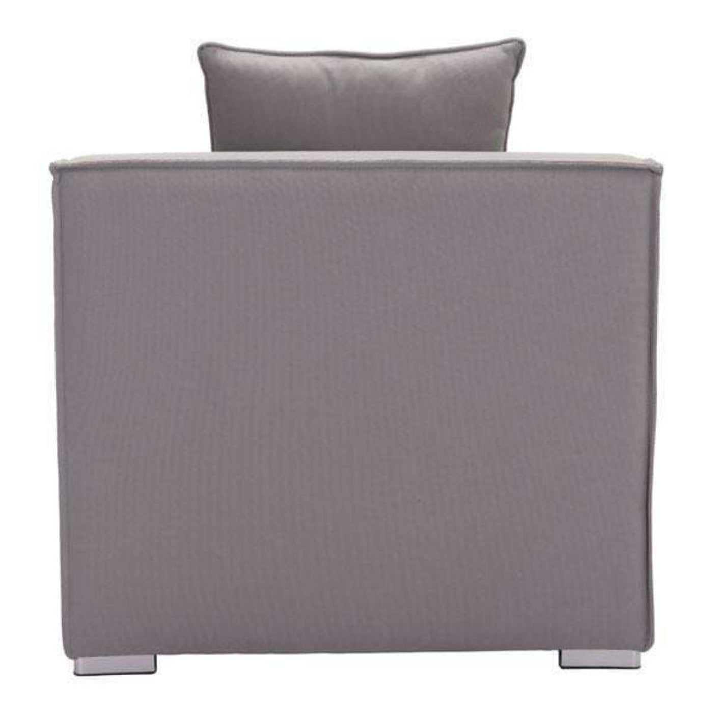 29.5" X 34.6" X 25.4" Middle Gray Chair - 296140