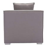 29.5" X 34.6" X 25.4" Middle Gray Chair - 296140