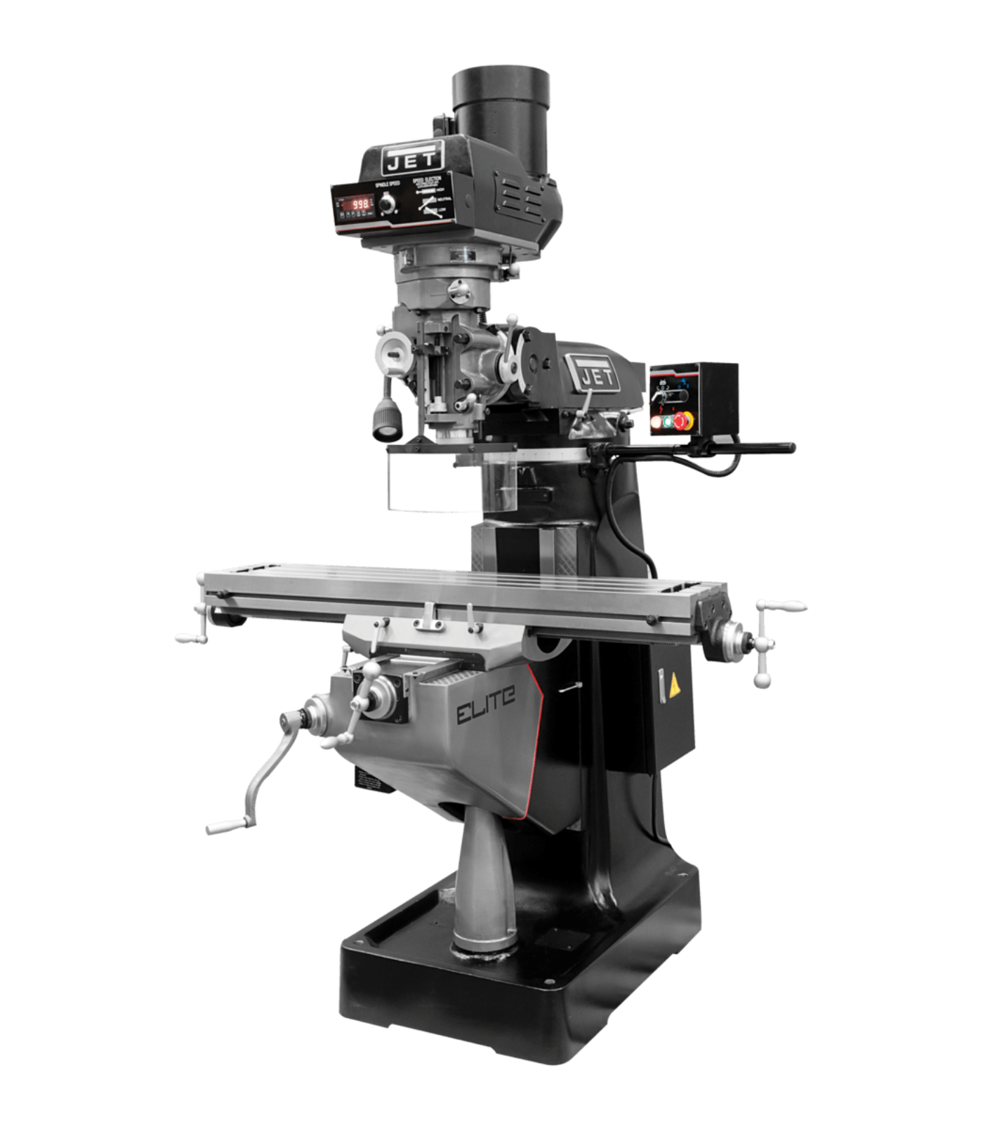 JET Elite ETM-949EVS, Elite 9x49 Electronic Variable Speed Mill 230V, 3Ph - JT9-894050