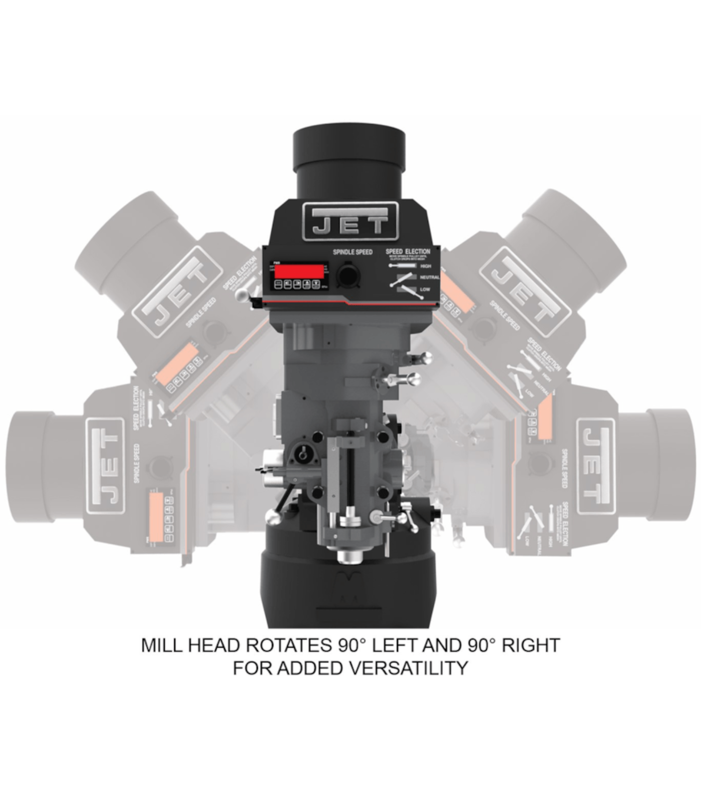 JET Elite EVS-949 Mill with X-Axis JET Powerfeed - JT9-894300