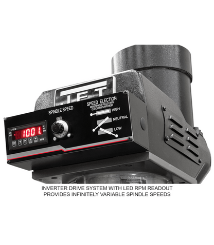 JET Elite EVS-949 Mill with 3-Axis ACU-RITE 303 (Quill) DRO and X-Axis JET Powerfeed - JT9-894338