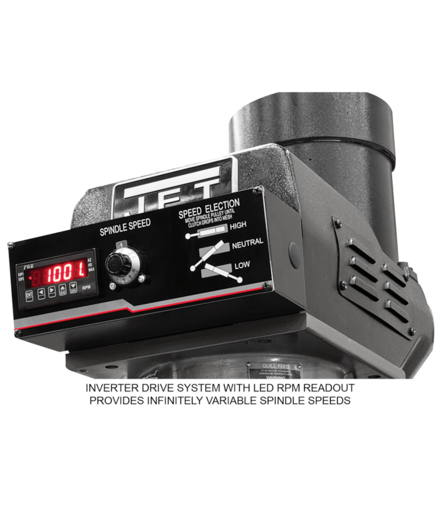 JET Elite ETM-949 Mill with 3-Axis Newall DP700 (Knee) DRO - JT9-894165