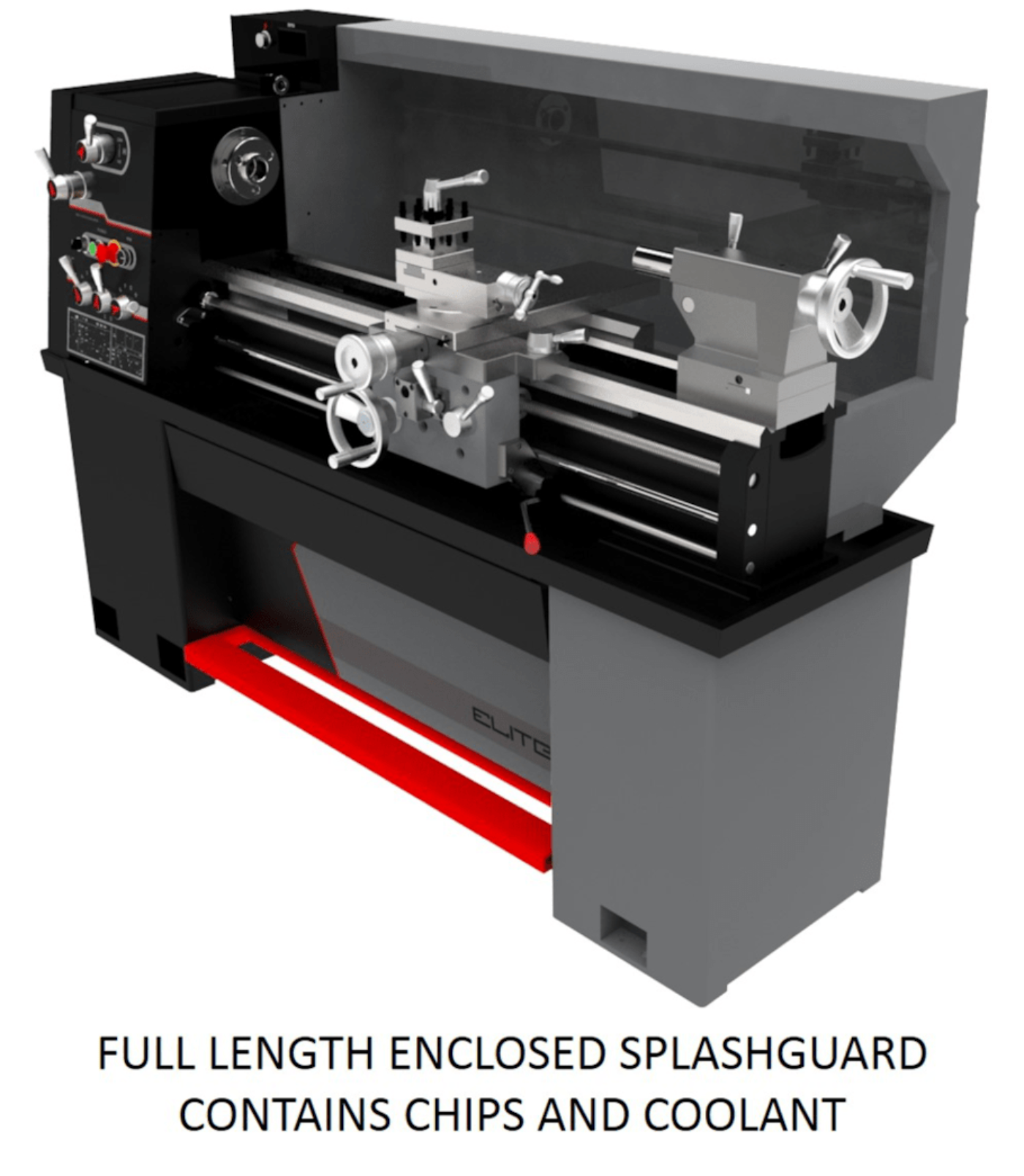 JET Elite Lathe E-1236VS with ACU-RITE 303 DRO with Taper Attachment - JT9-892312