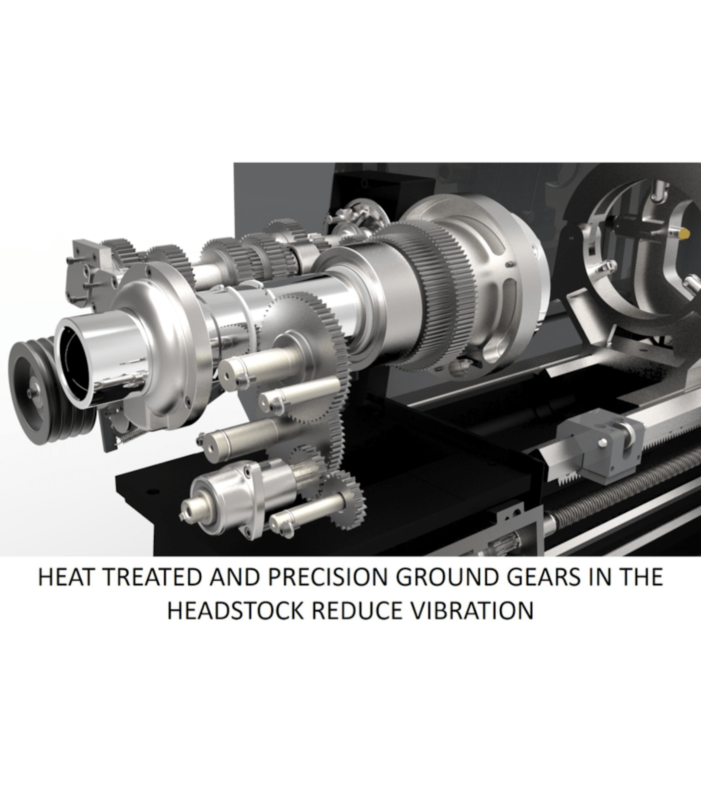 JET Elite Lathe EGH-1740 with ACU-RITE 303 DRO - JT9-892507