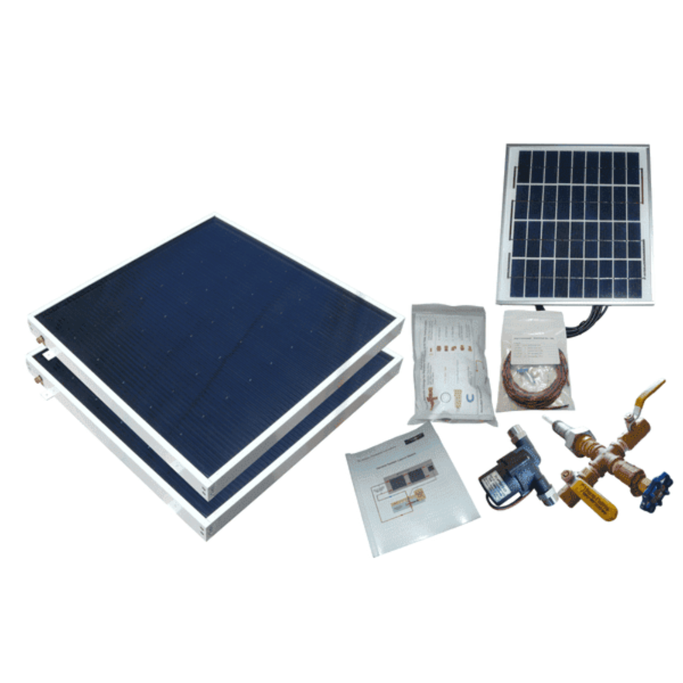 Heliatos Beach Solar Water Heater Kit - Backyard Provider