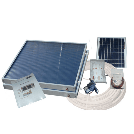 Heliatos RV Solar Water Heater Kit - Backyard Provider