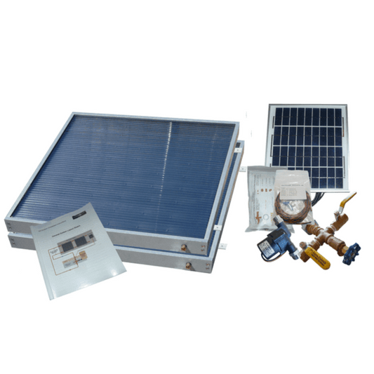 Heliatos Standard Solar Water Heater Kit - Backyard Provider