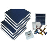 Heliatos Beach Solar Water Heater Kit - Backyard Provider