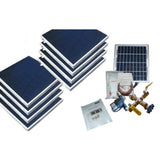 Heliatos Beach Solar Water Heater Kit - Backyard Provider