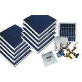 Heliatos Beach Solar Water Heater Kit - Backyard Provider