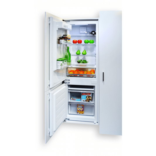 Kleenmaid CRZ25511 Integrated Top Mount Refrigerator with Bottom Mount Freezer