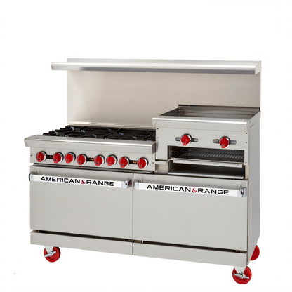American Range Gas Ranges - AR-4B-24RG-DSB
