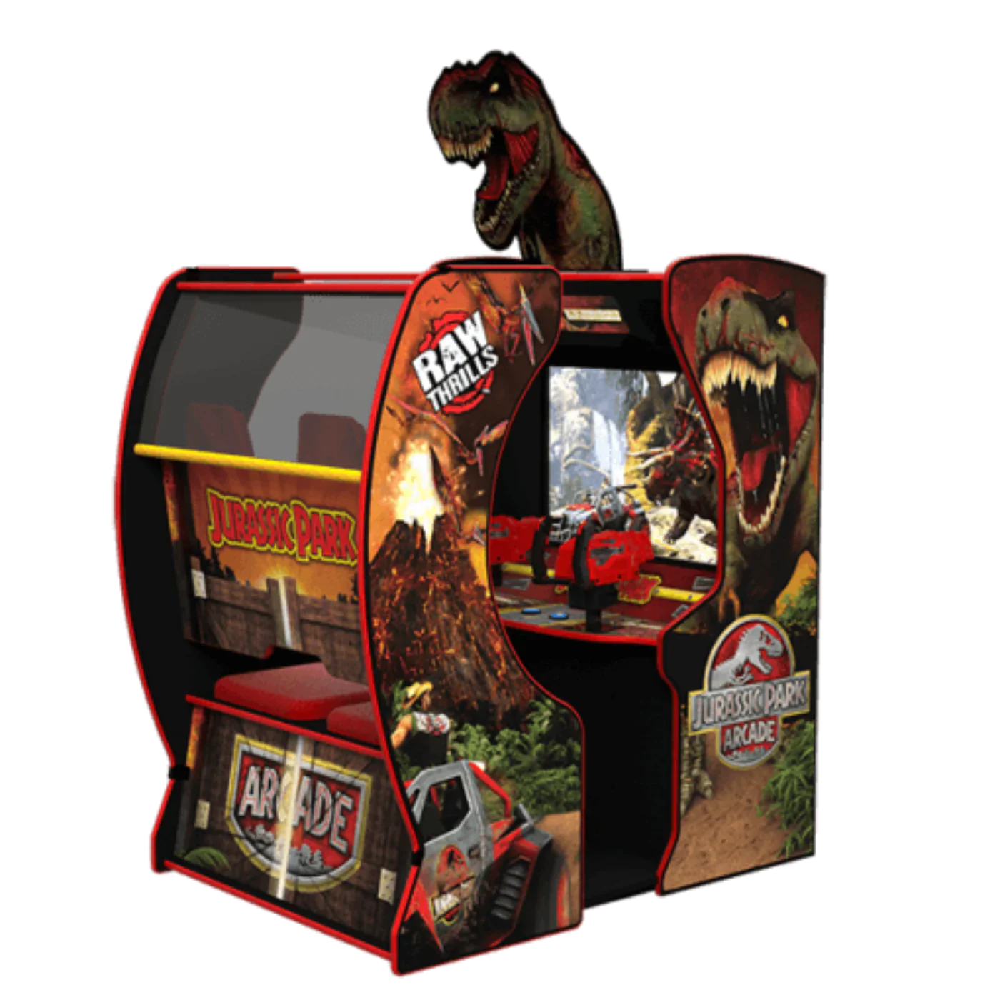 Raw Thrills Jurassic Park Arcade Game - 026009N