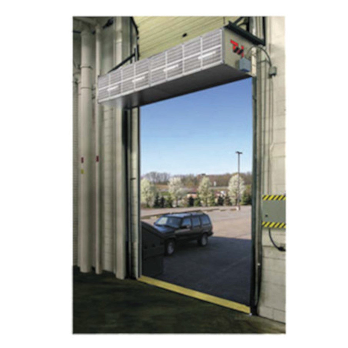 Curtron S-HD-132-3 133" Heavy-Duty Industrial Air Curtain - CUSHD1323