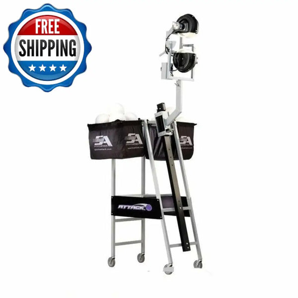 SportsAttack Attack Volleyball Pitching Machine - 120-1100 90V - 3181-4770-1